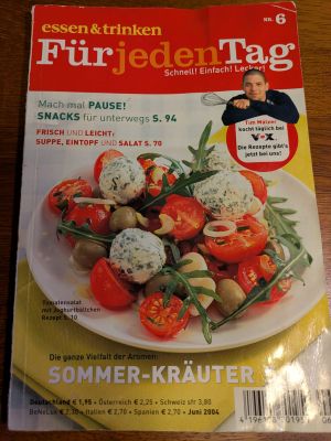 Essen und Trinken für jeden Tag, Juni 2004